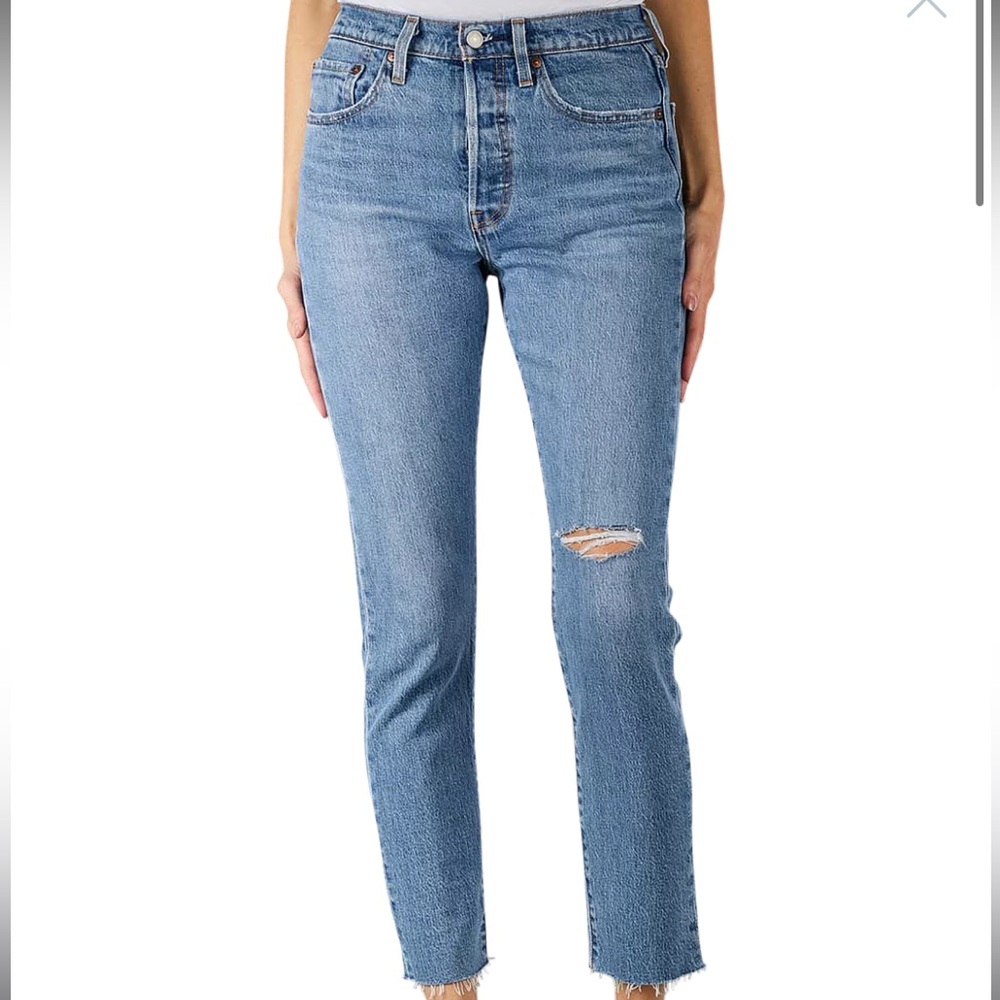Levi's Women's High Rise Jeans - Light Blue